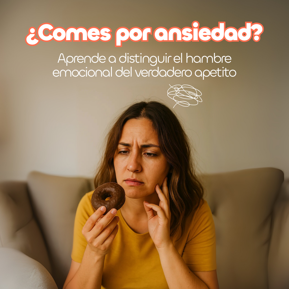 ¿Comes por ansiedad? Así puedes controlar el hambre emocional