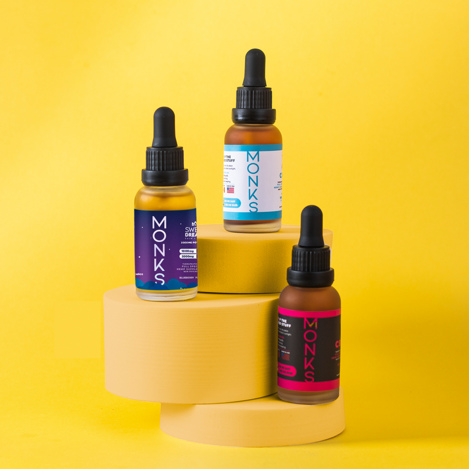 Aceite Sweet Dreams CBD y CBN para Insomnio | 3000mg sabor mora azul | 30ml