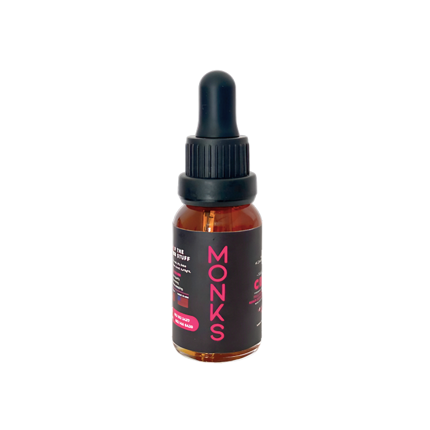 Aceite de CBD para Ansiedad | 1000mg Travel Size Sabor Frambuesa | 15ml