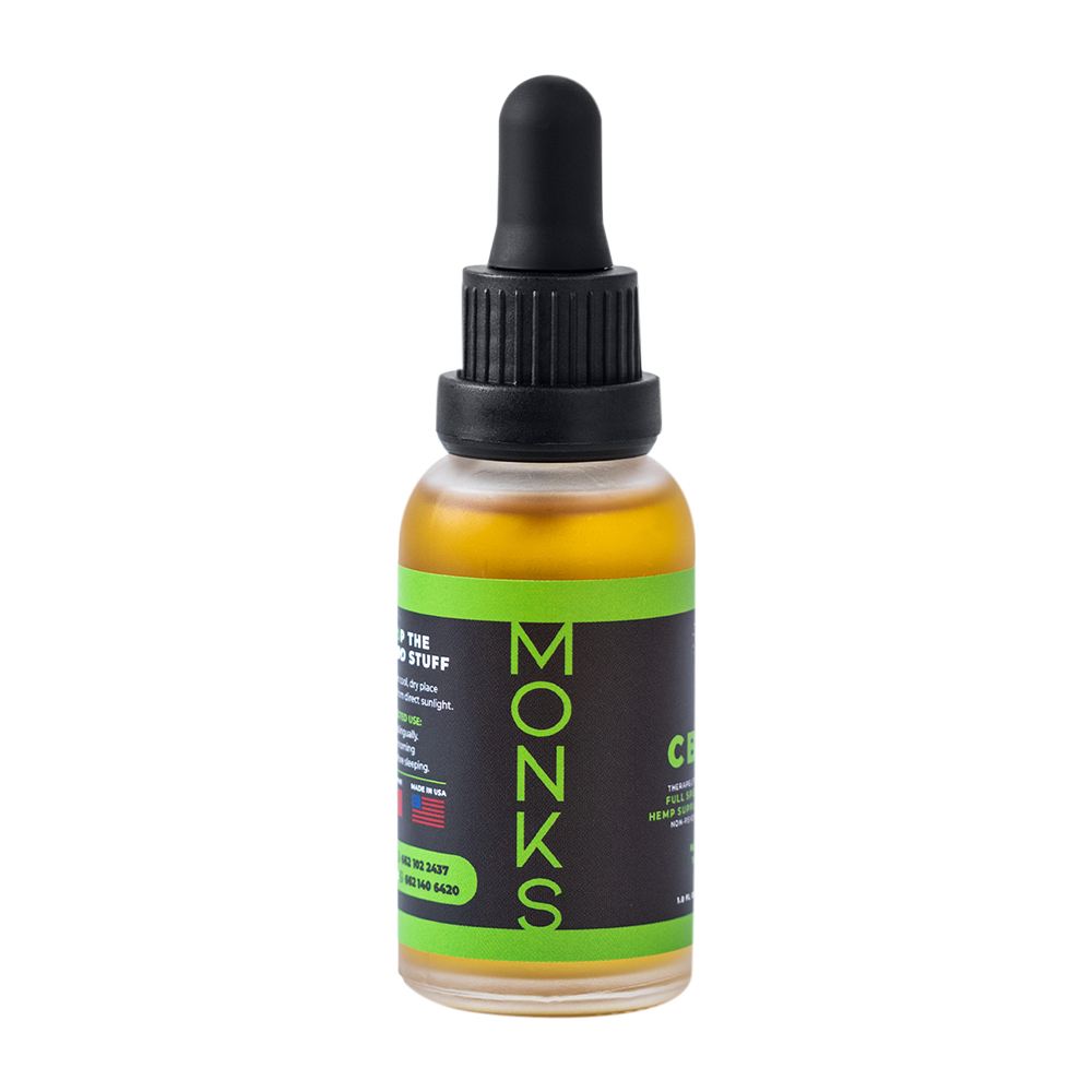 Aceite de CBD para Ansiedad | 1000mg Sabor Natural | 30ml