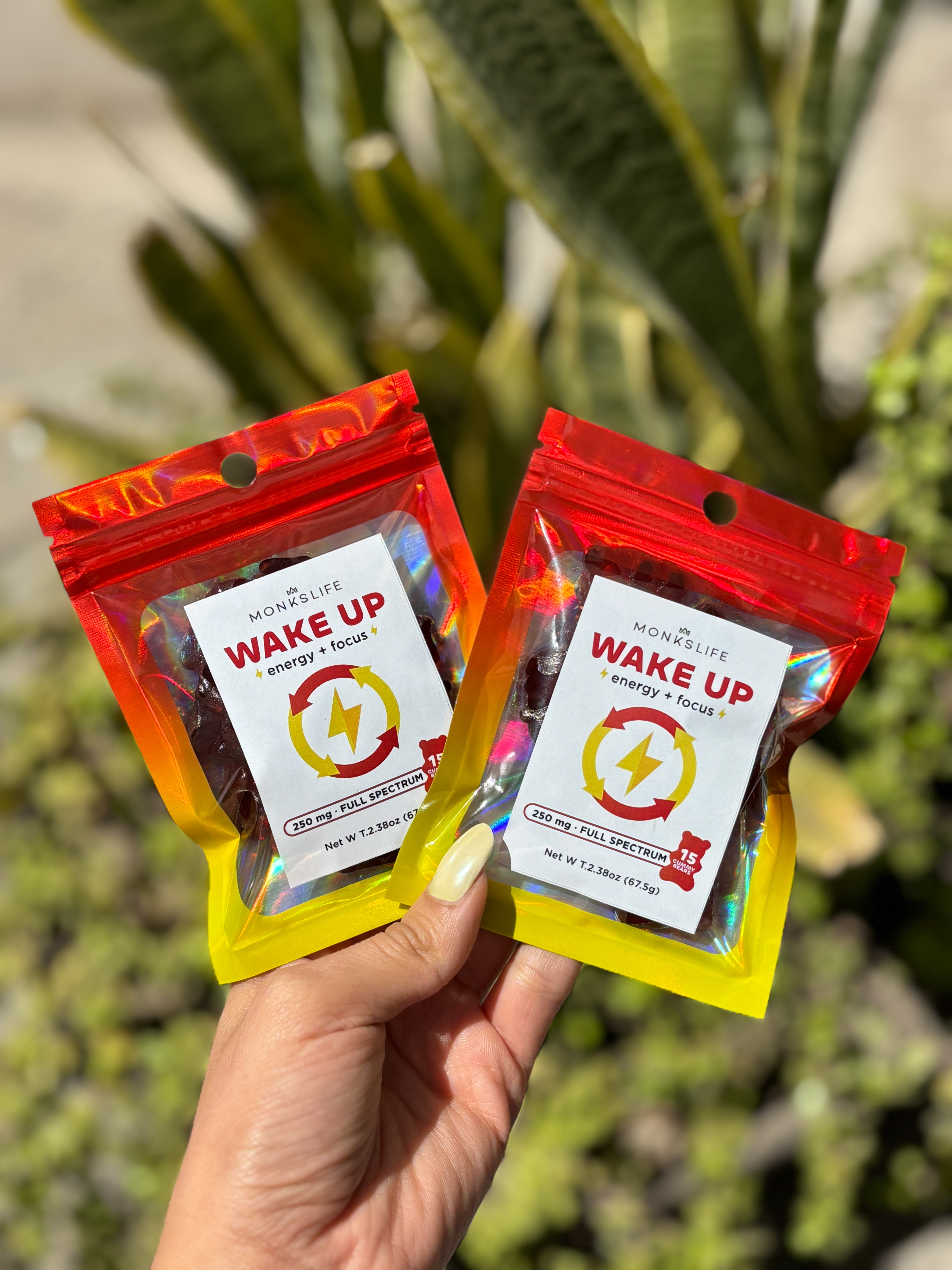 Gomitas Wake Up Travel Size 500mg | 30pz