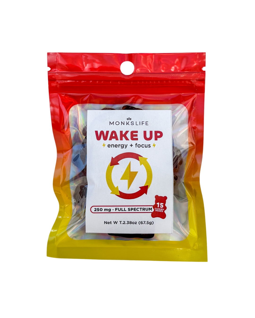 Gomitas Wake Up Travel Size 500mg | 30pz
