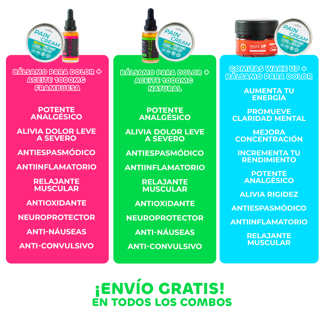 Bálsamo CBD Tópico para Dolor de Músculos y Articulaciones | 1500mg | 85 gramos