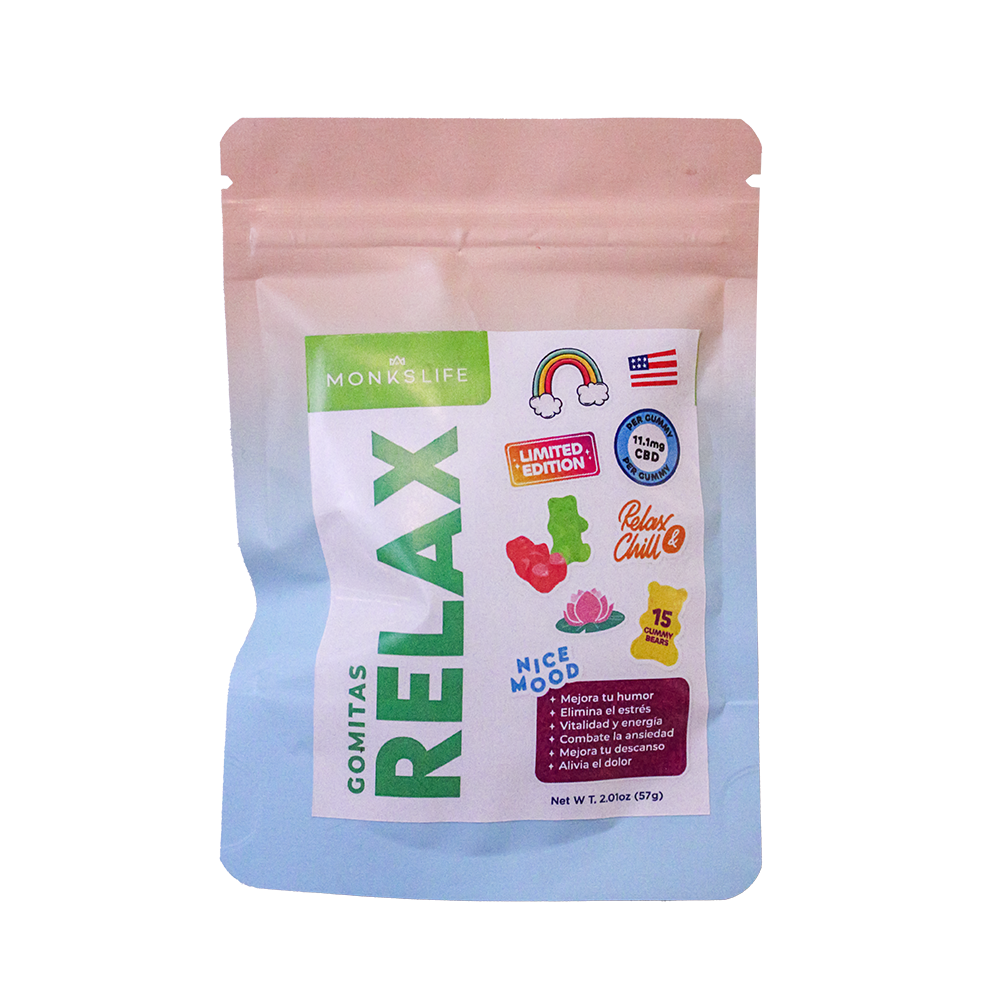 Gomitas Relax CBD para Ansiedad | Edición Limitada 333mg | 30 pz.