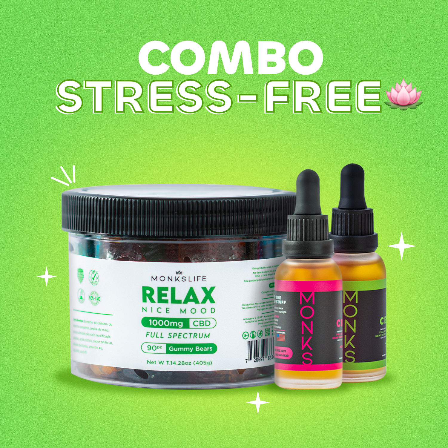 COMBO STRESS-FREE