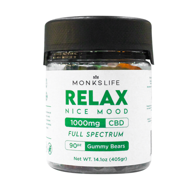 Gomitas Relax CBD 1000mg | 90pz