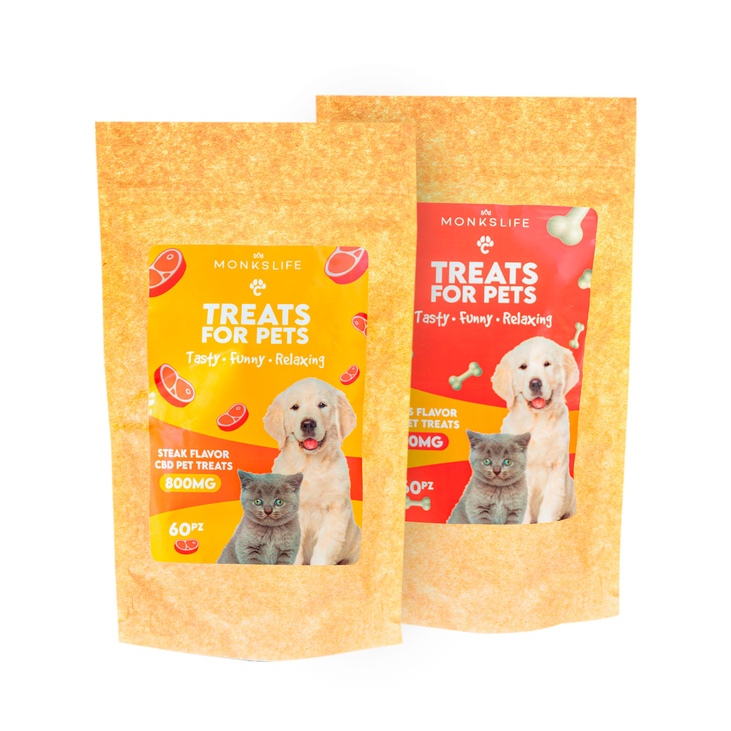 Premios para Mascotas 800mg | 60pz