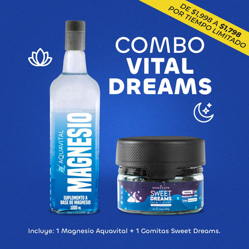 Combo Vital Dreams | Magnesio Aquavital + Gomitas Sweet Dreams